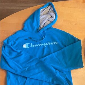 Champion Vibrant Blue Pullover Hoodie